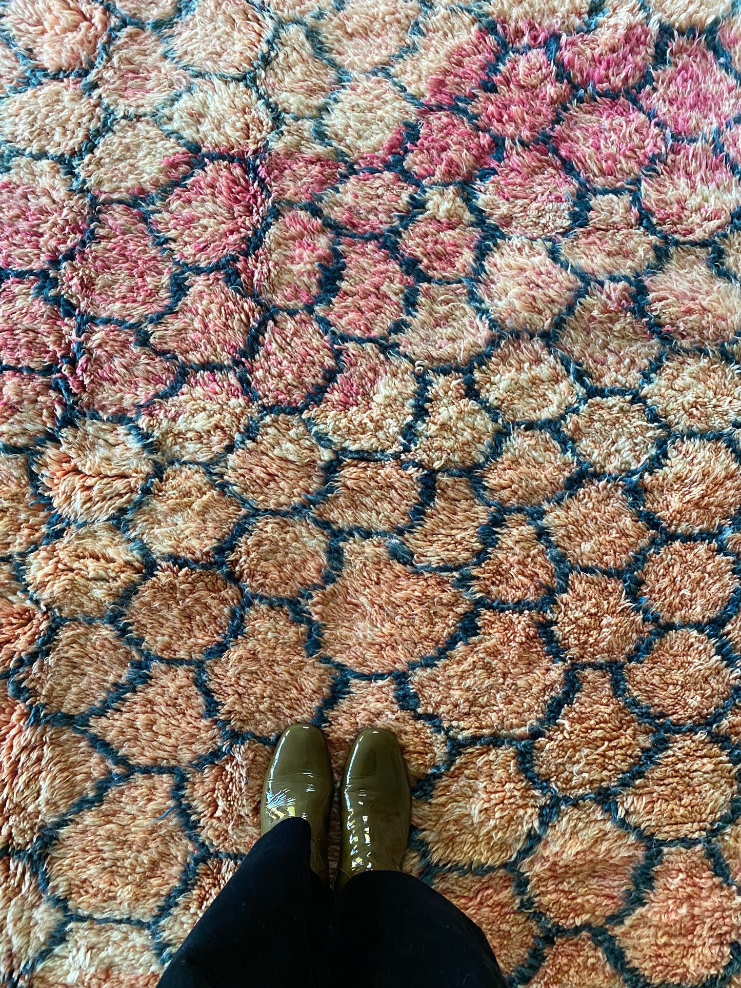 Tapis Beni Ouarain coloré (1027) 347x211cm - Sweet Dreams