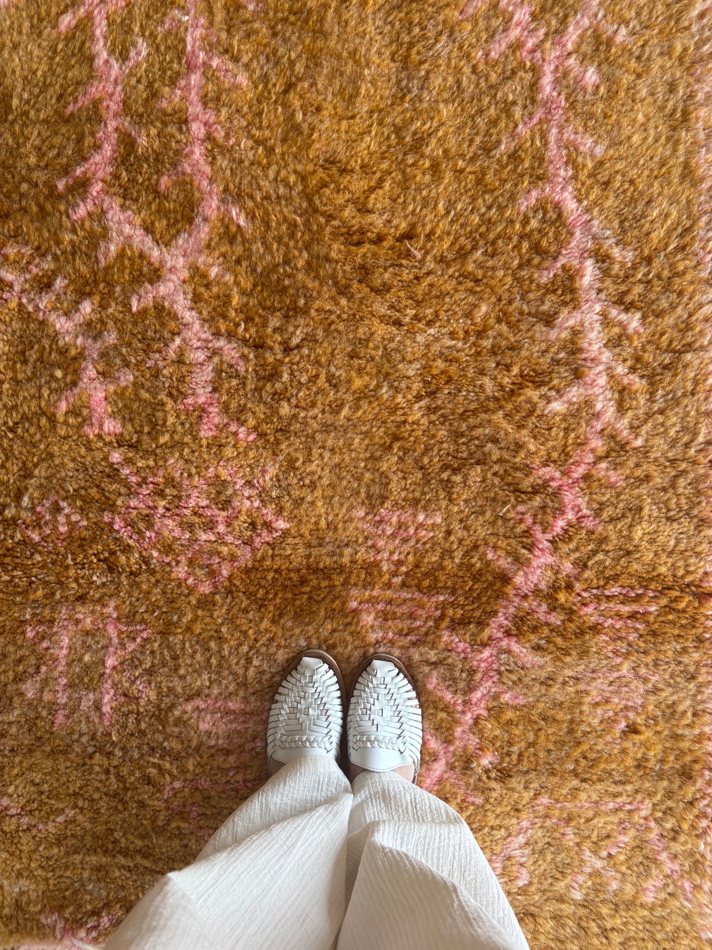 Beni Ouarain Moroccan Colorful Rug (1203) 294x208cm - Summer Heat