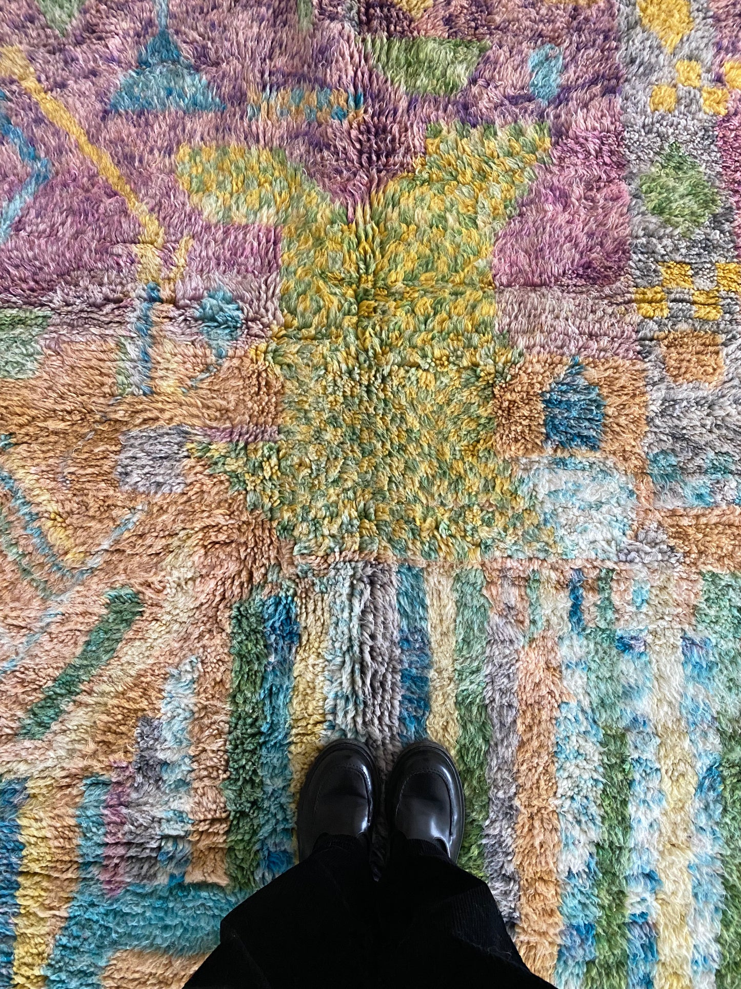 Beni Ouarain Moroccan Colorful Rug (1057) 273x209cm - Dreams