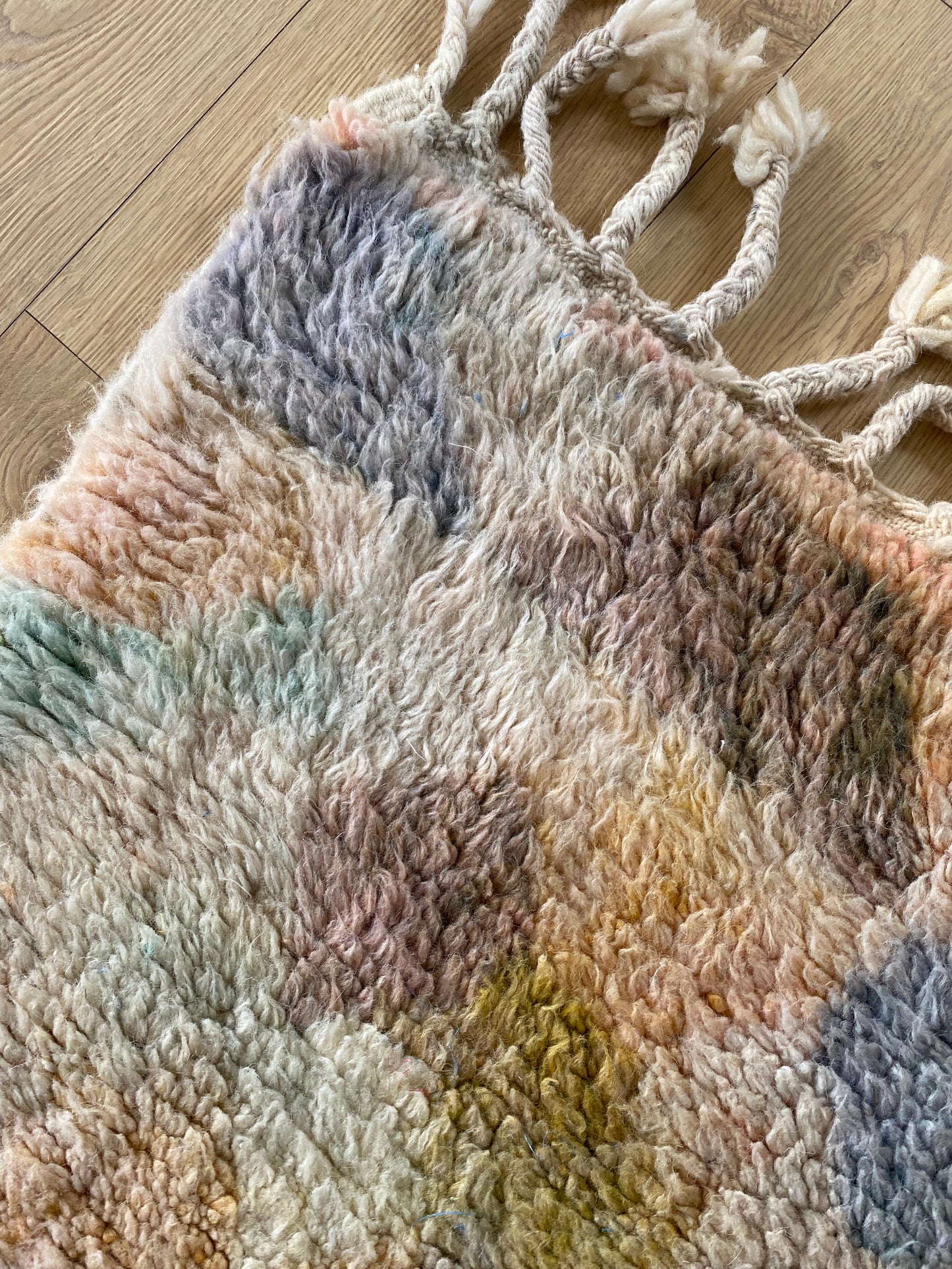 Beni Ouarain Moroccan Colorful Rug (1201) 295x216cm - Wendy