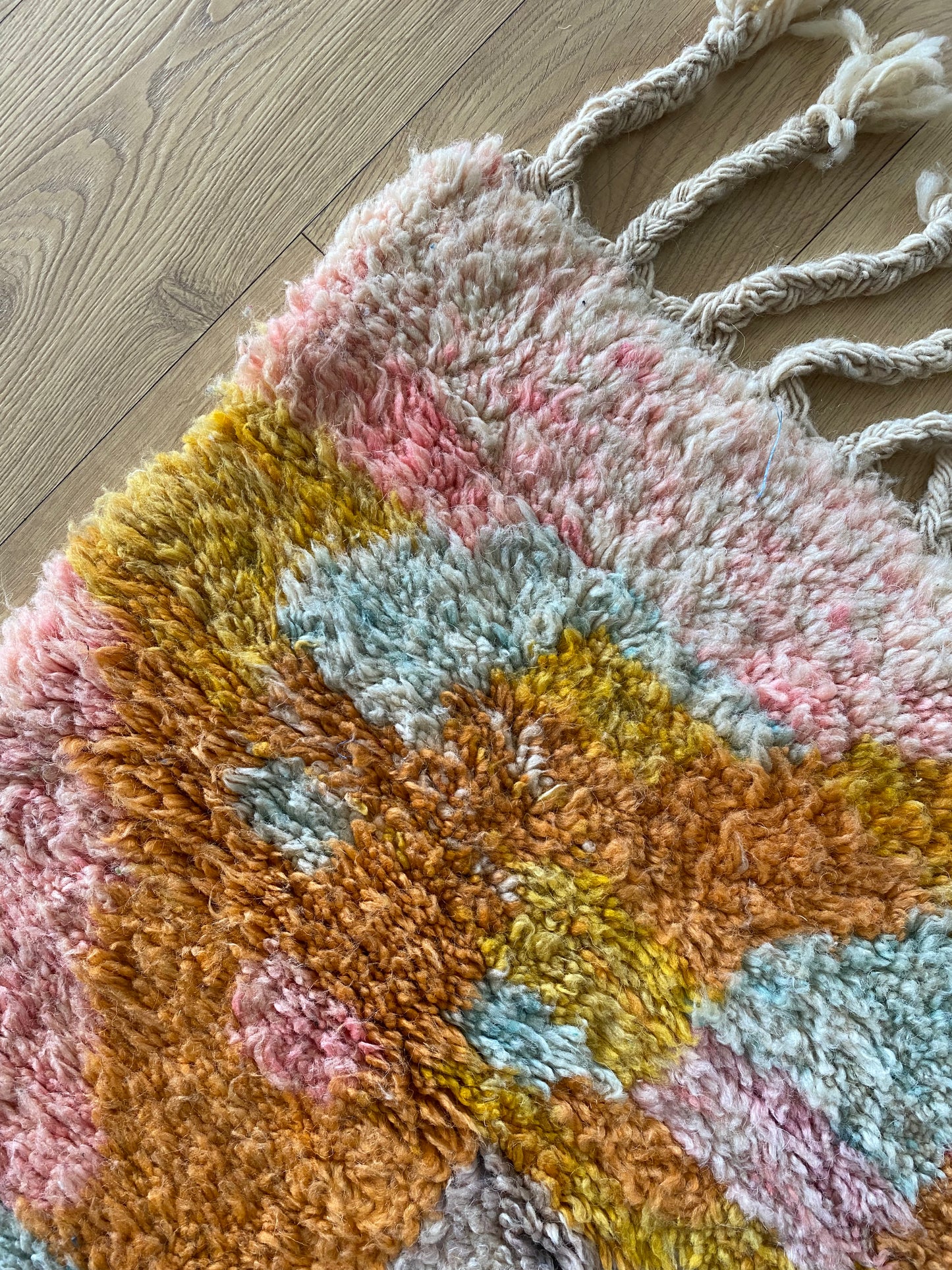 Beni Ouarain Moroccan Colorful Rug (1149) 232x165cm - Apero Time