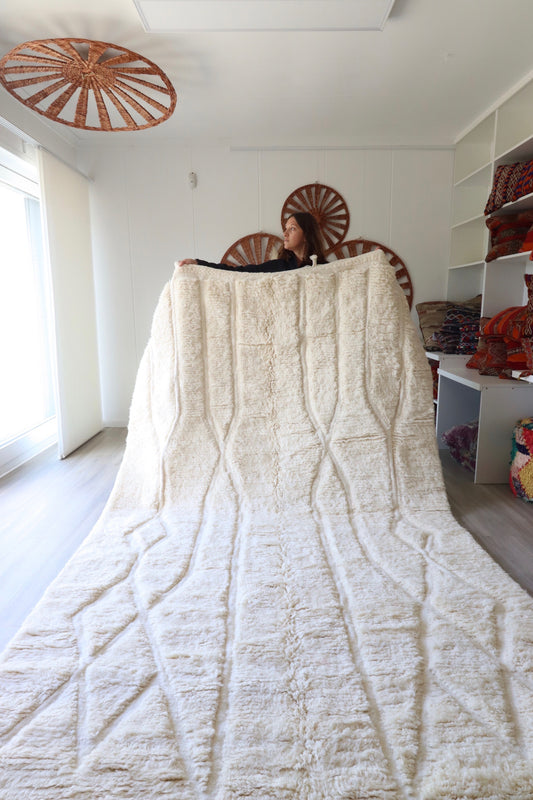 Wit Berberkleed op bestelling gemaakt (2)