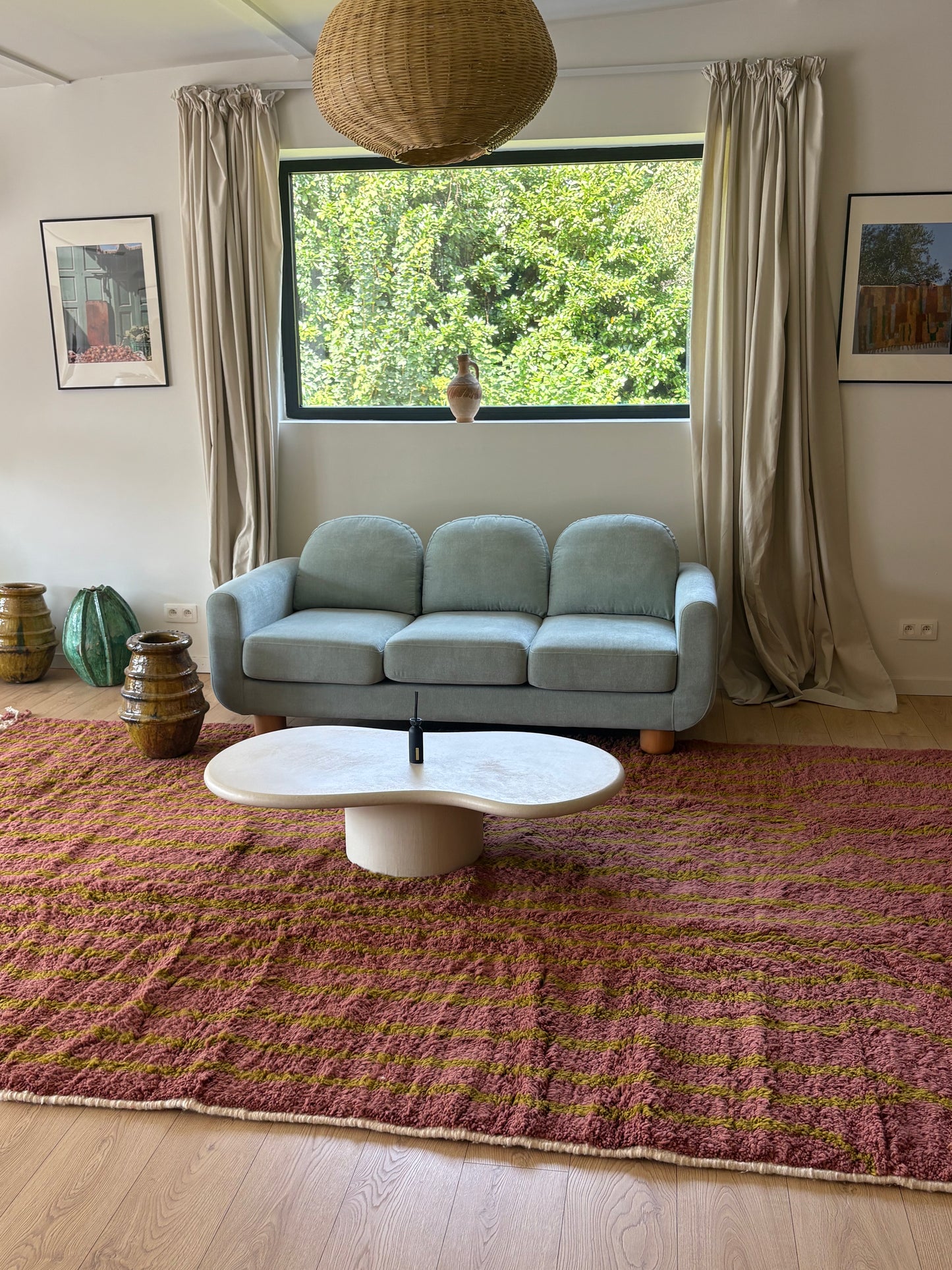 Tapis Beni Ouarain coloré (959) 360x240cm - Arenal