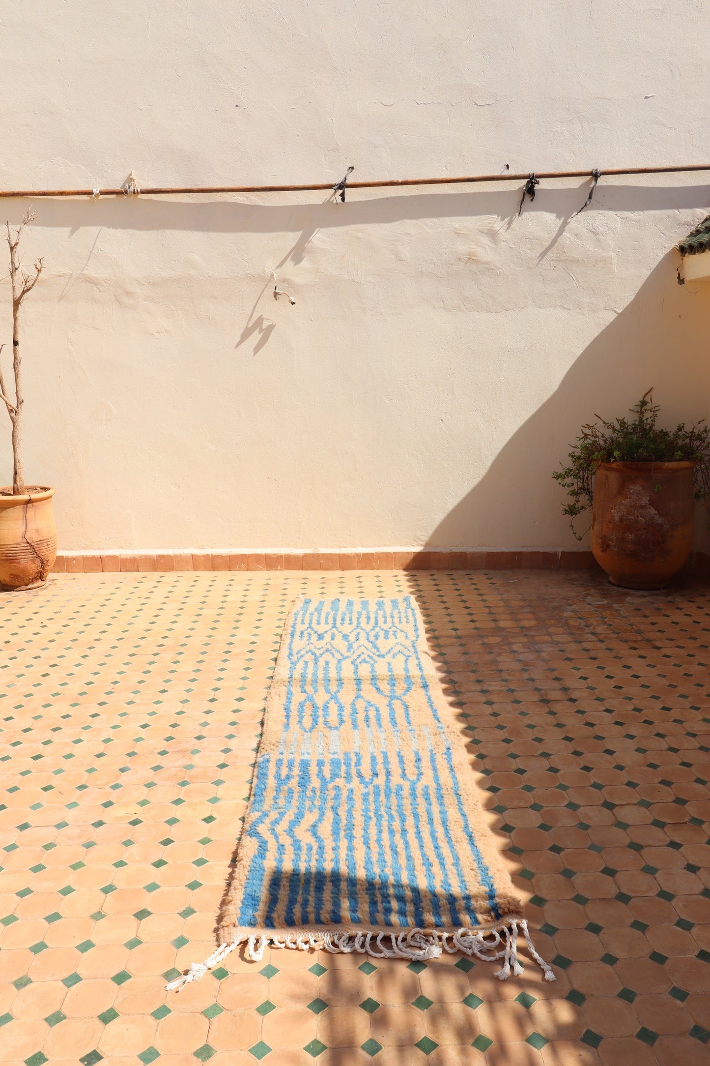 Moroccan Runner Rug (364) 245x64cm