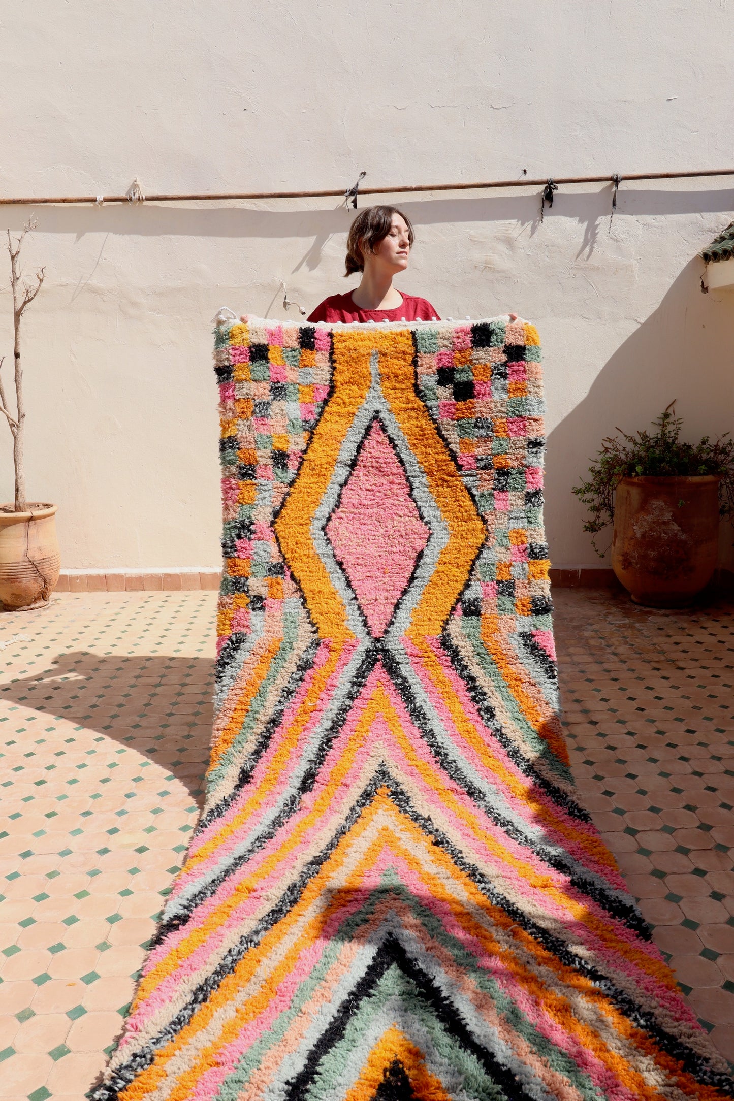 Moroccan Runner Rug (365) 300x100cm