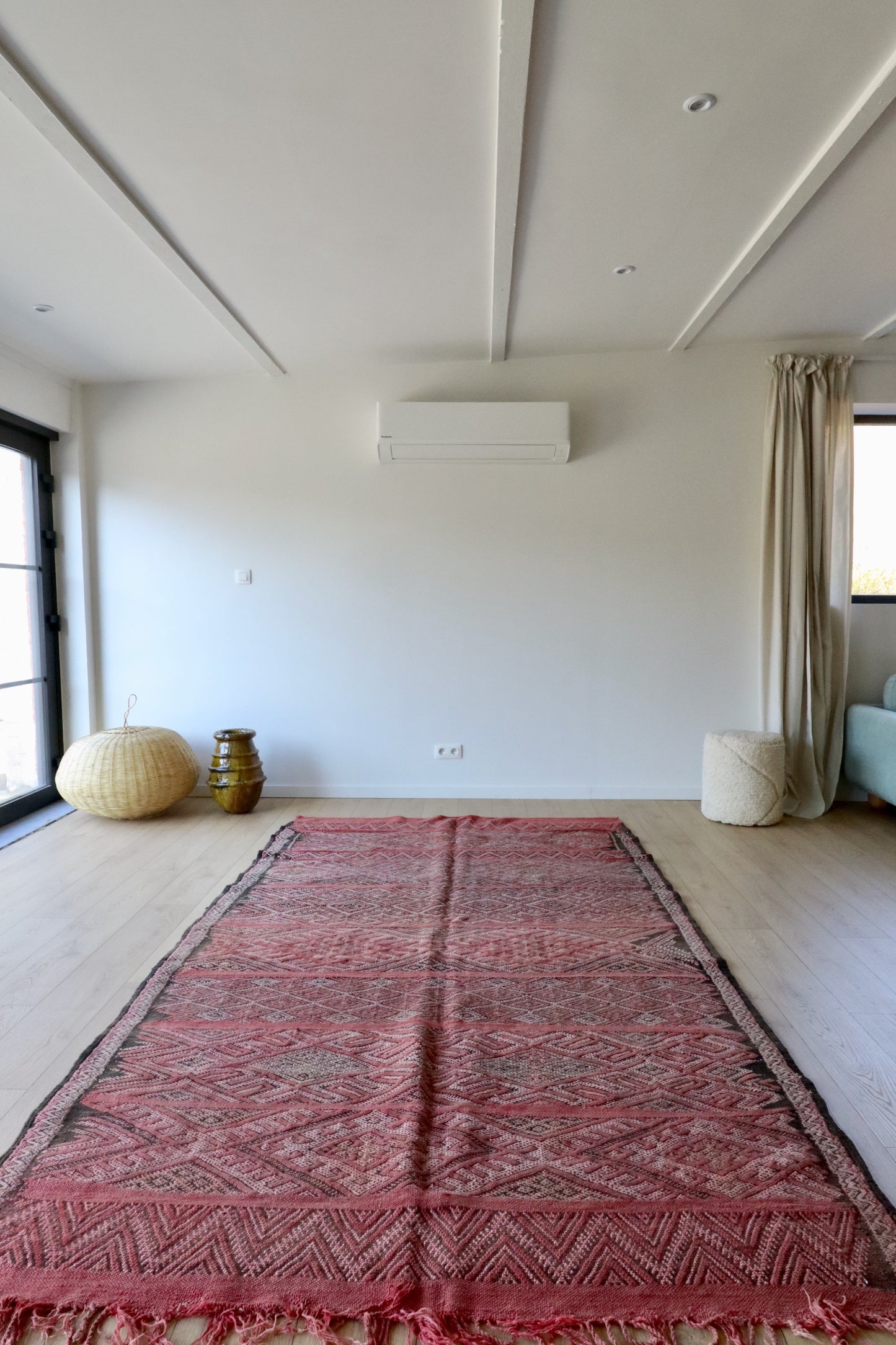 Vintage Berber Kilim-kleed (840) 308x178cm