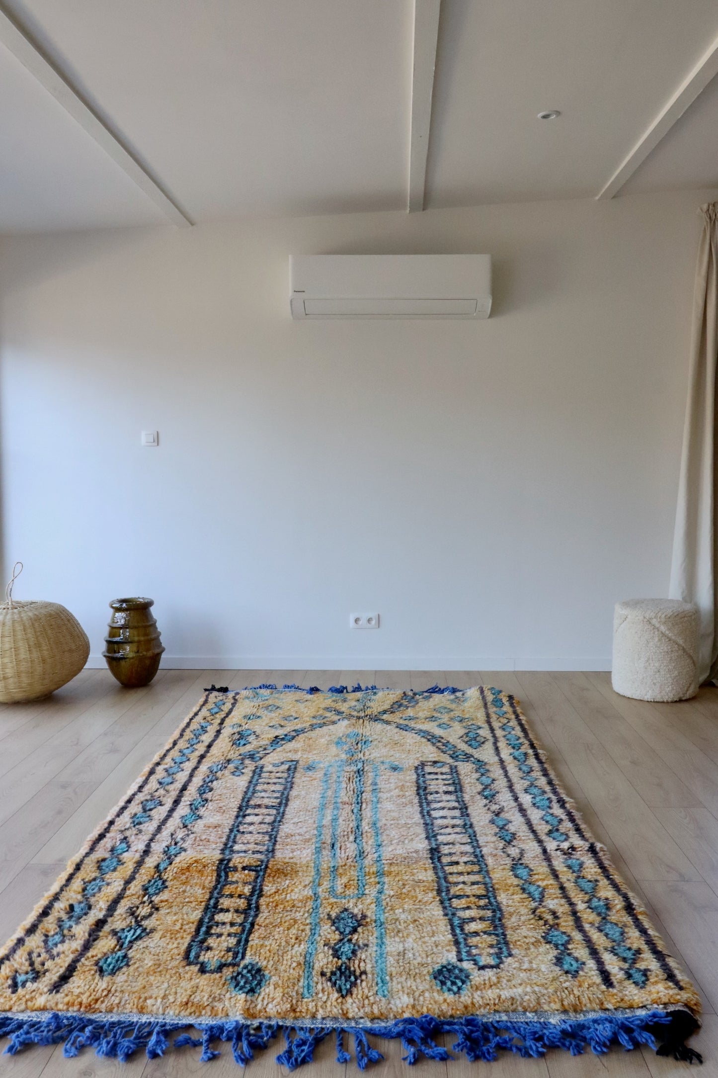 Beni Ouarain Moroccan Colorful Rug (883) 257x152cm - India