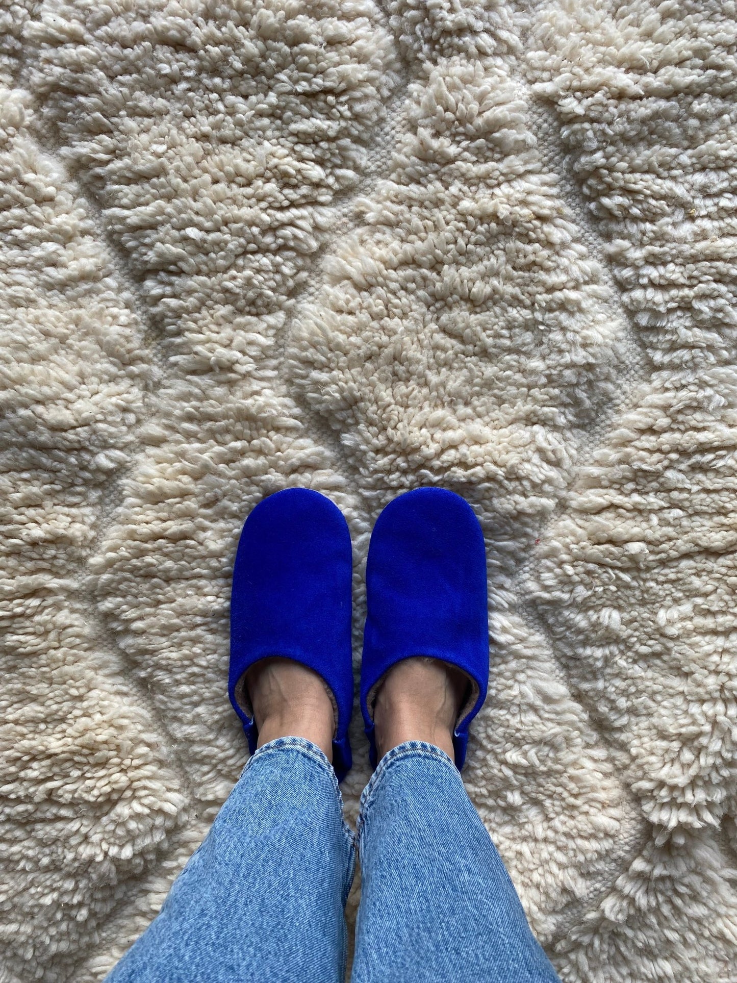 Babouches - Blue - Tree of Colors