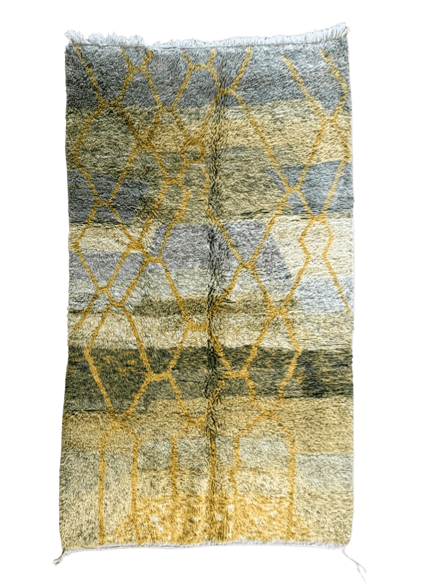 Beni Ouarain Moroccan Colorful Rug (956) 258x170cm - Emerald City - Tree of Colors