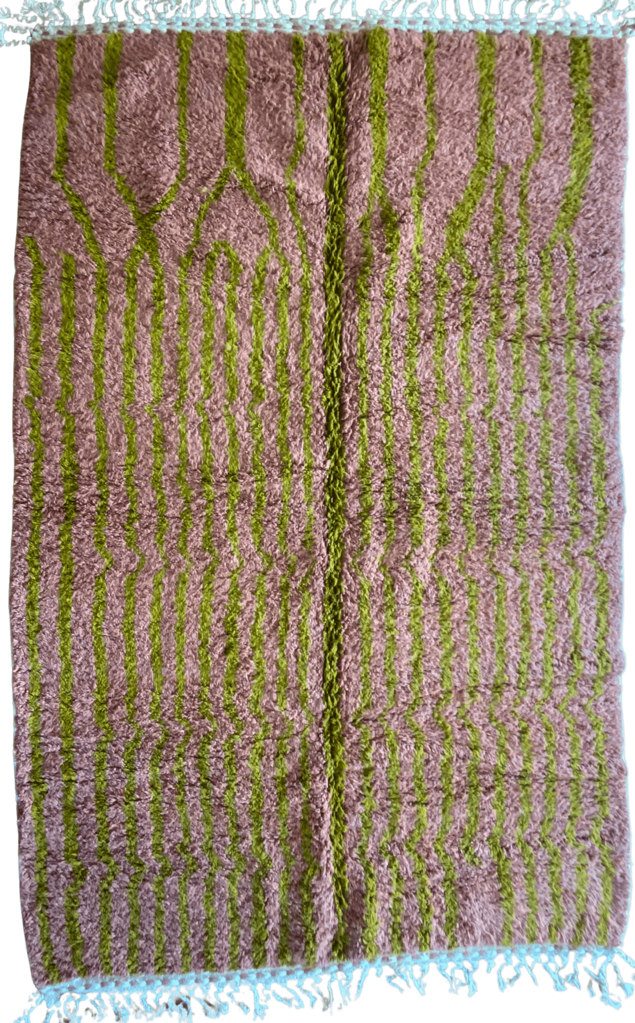 Beni Ouarain Moroccan Colorful Rug (960) 207x312cm - Arenal No 2 - Tree of Colors