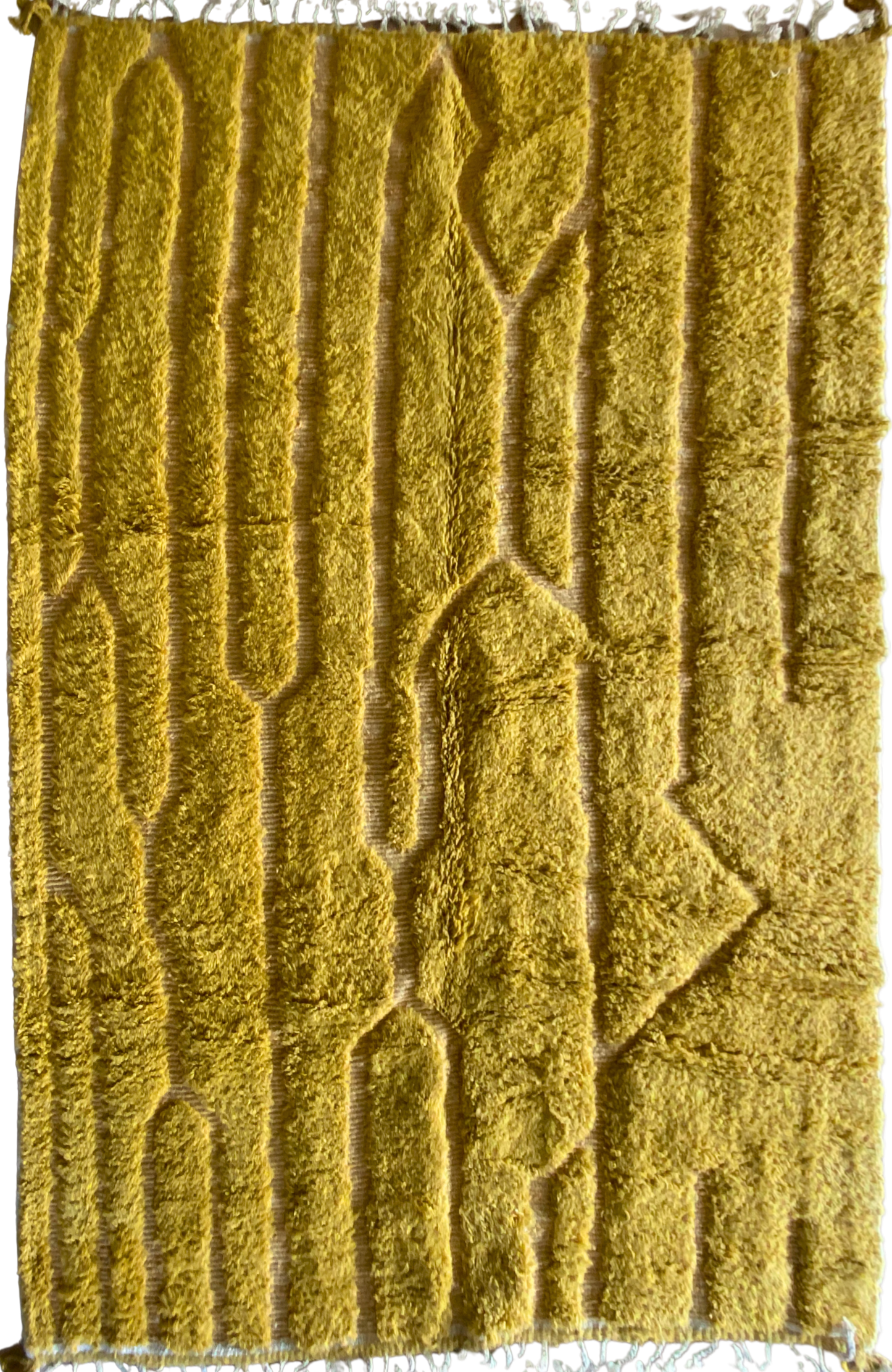 Tapis Beni Ouarain coloré (970) 290x205 - Honey
