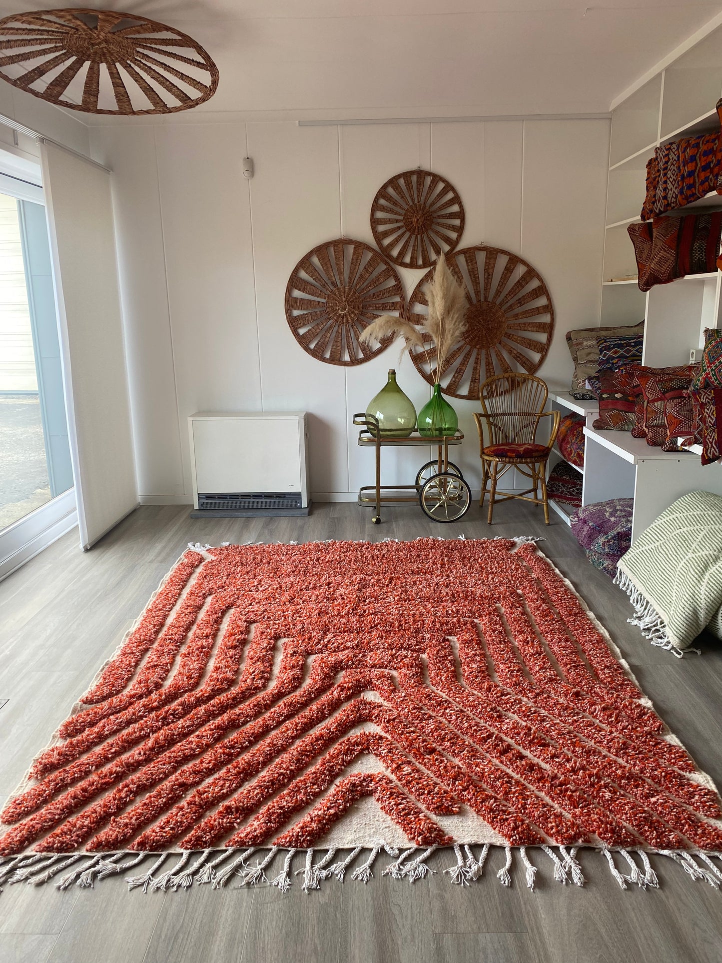 Red Berber Rug made to order (4)