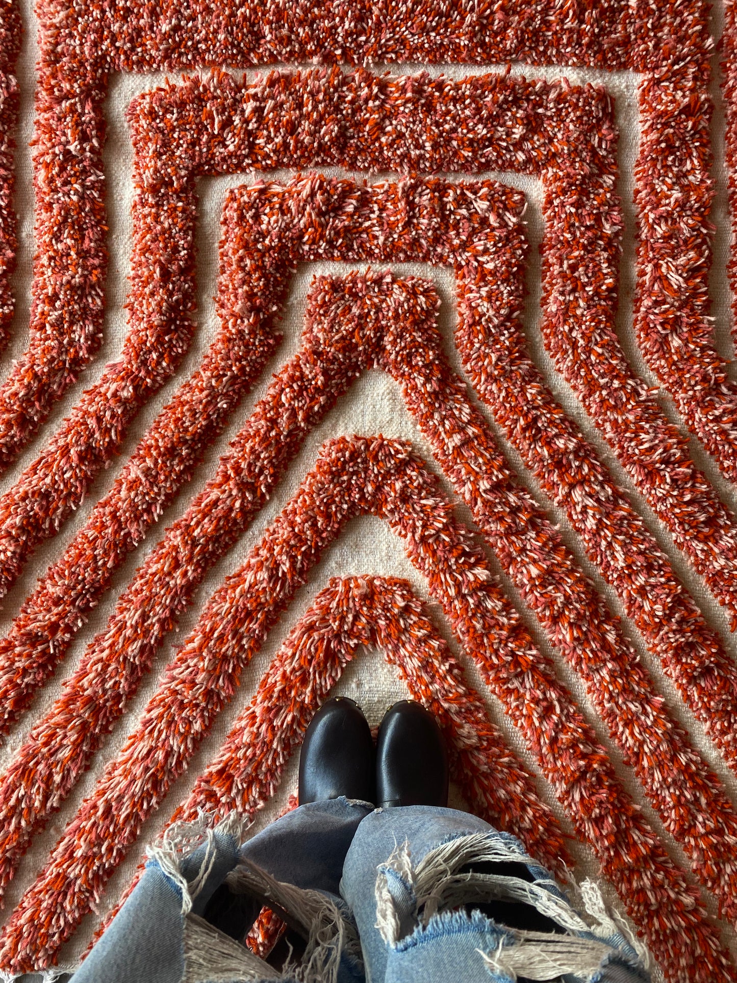 Red Berber Rug made to order (4)