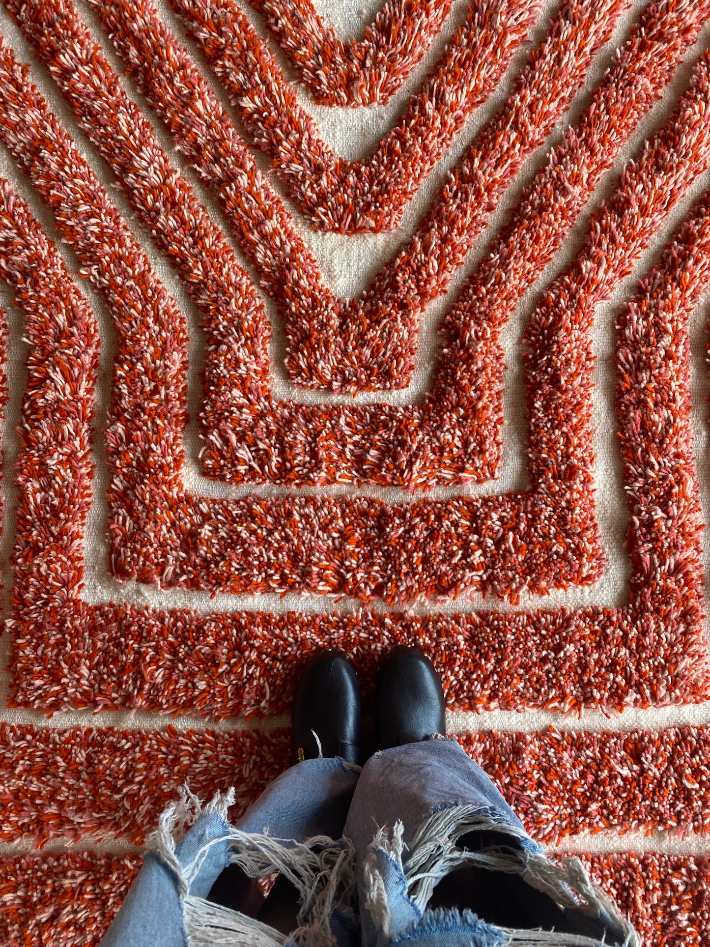 Red Berber Rug made to order (4)