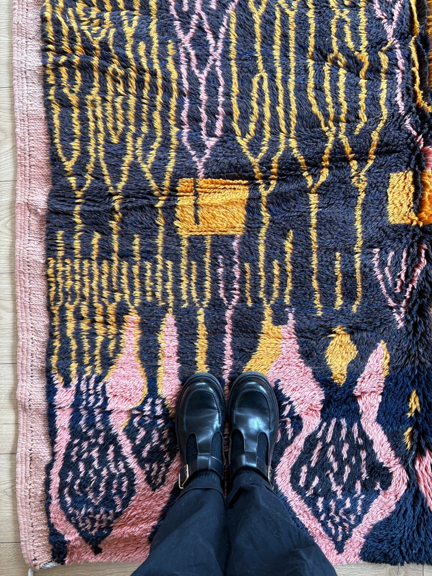 Mrirt Moroccan Rug (886) 259x169cm - City lights - Tree of Colors