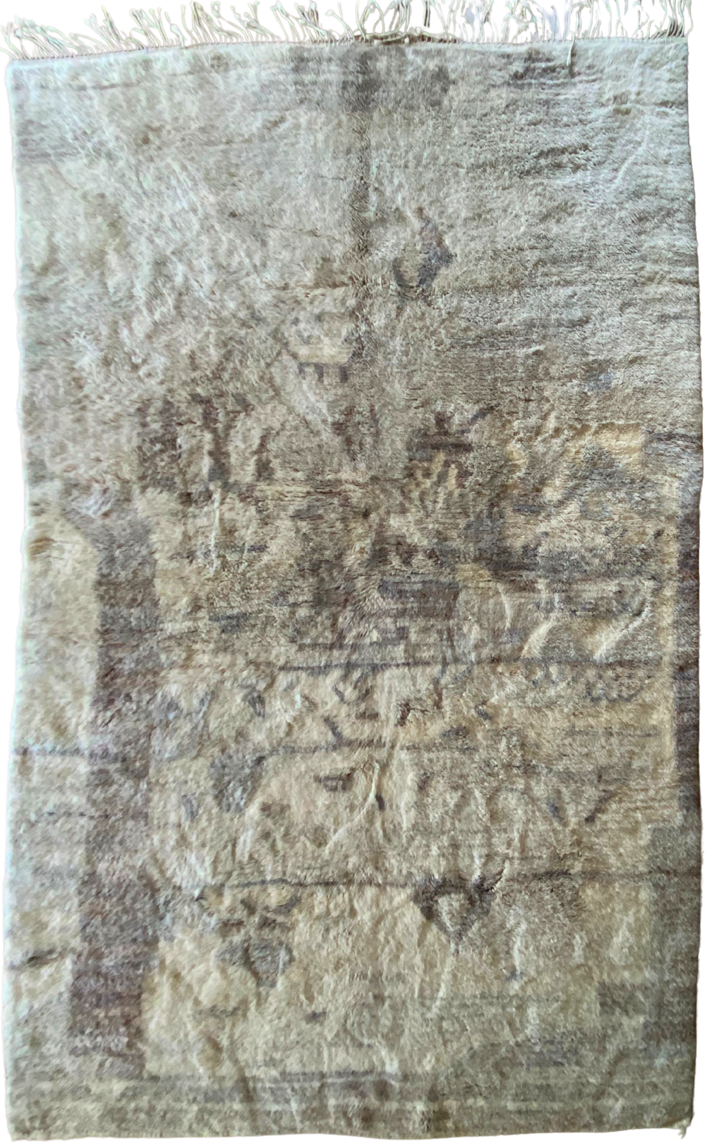 Mrirt Moroccan Rug (977) 324x212cm - Mist