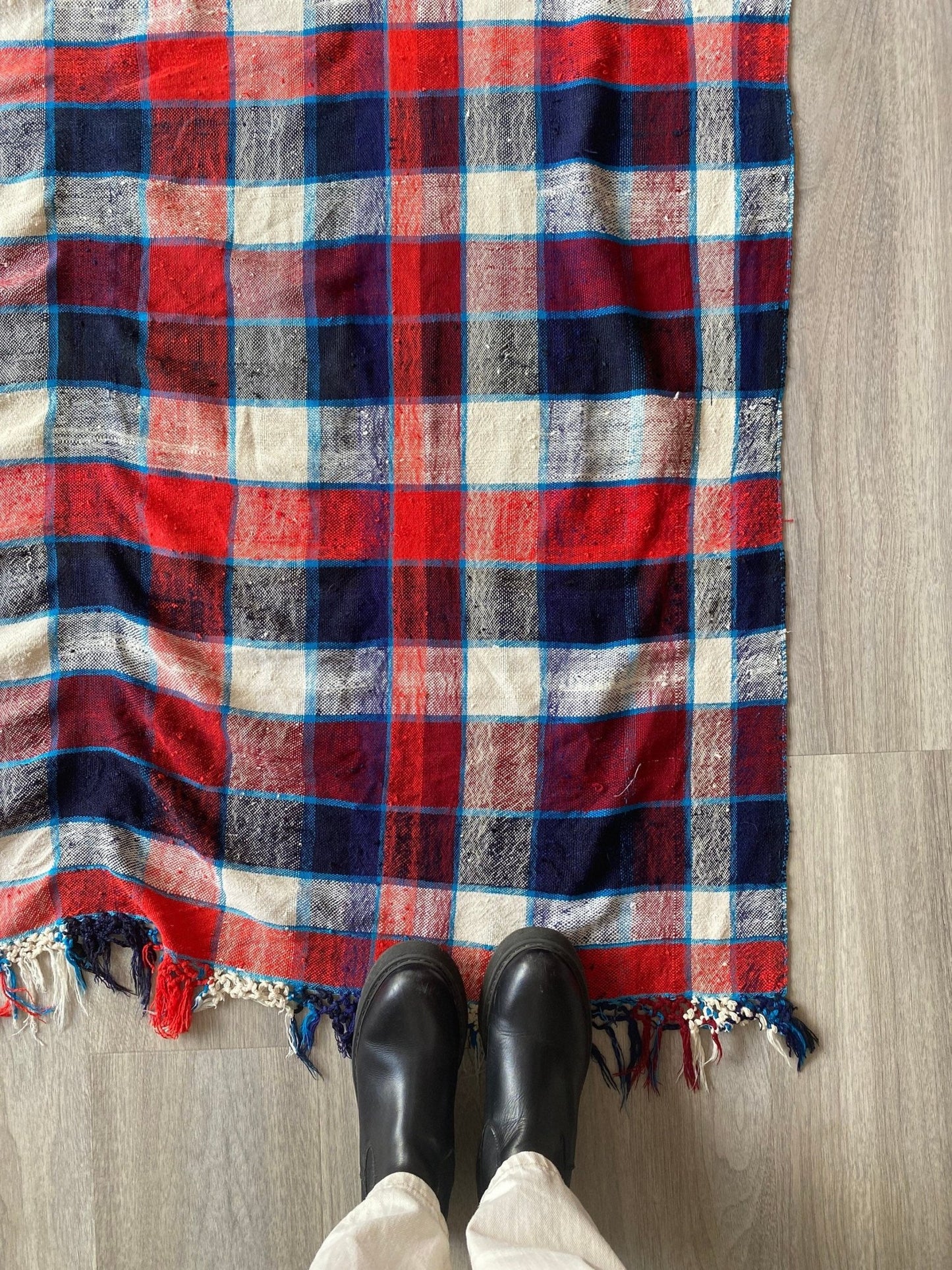 Haïk Berber Blanket (11) - Tree of Colors