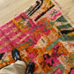 Tapis Beni Ouarain coloré (938) 260x156cm - Bubble Gum