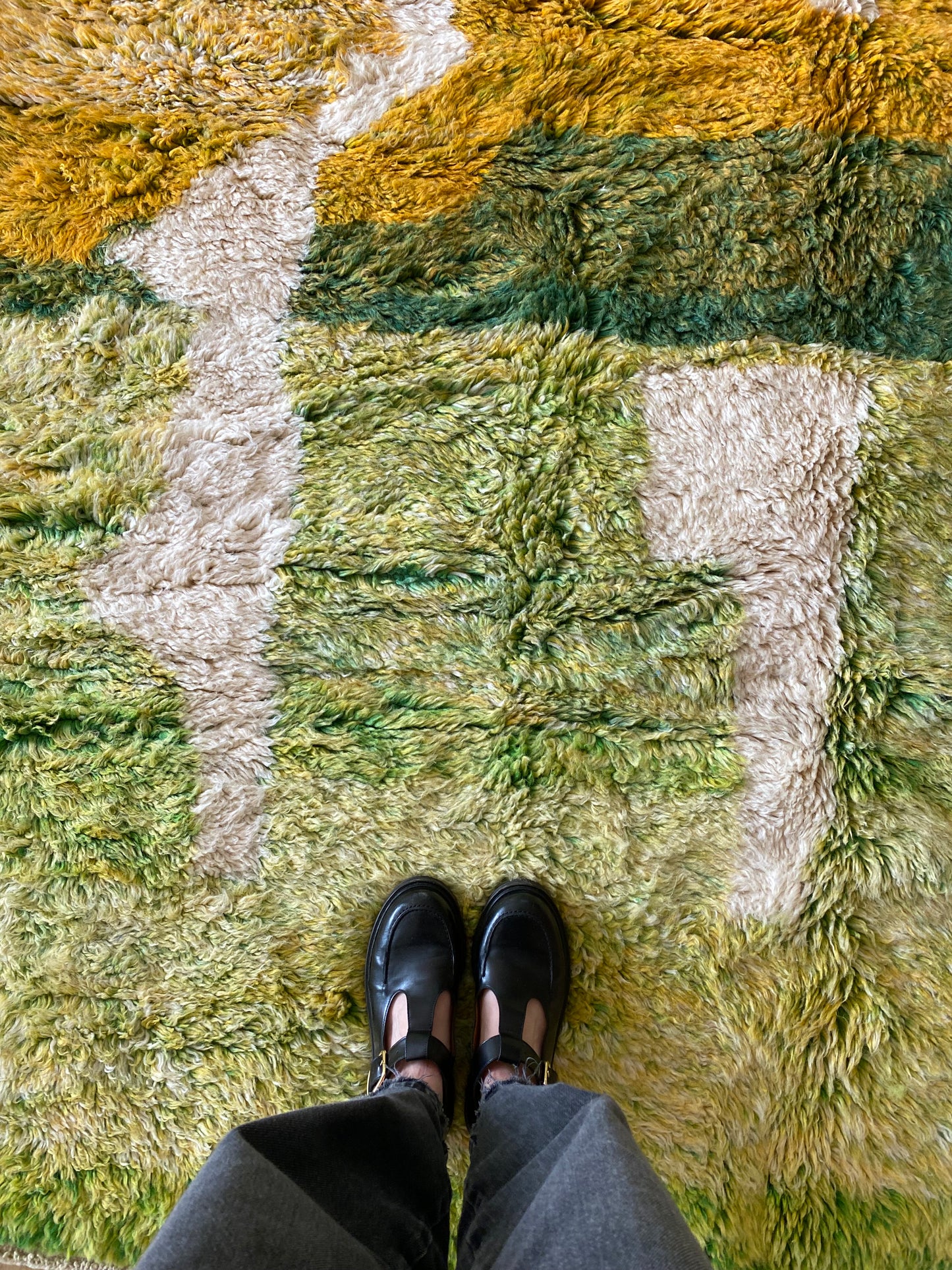 Beni Ouarain Moroccan Colorful Rug (932) 287x204cm - Edge of the woods