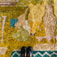 Beni Ouarain Moroccan Colorful Rug (926) 287x210cm - Tulum