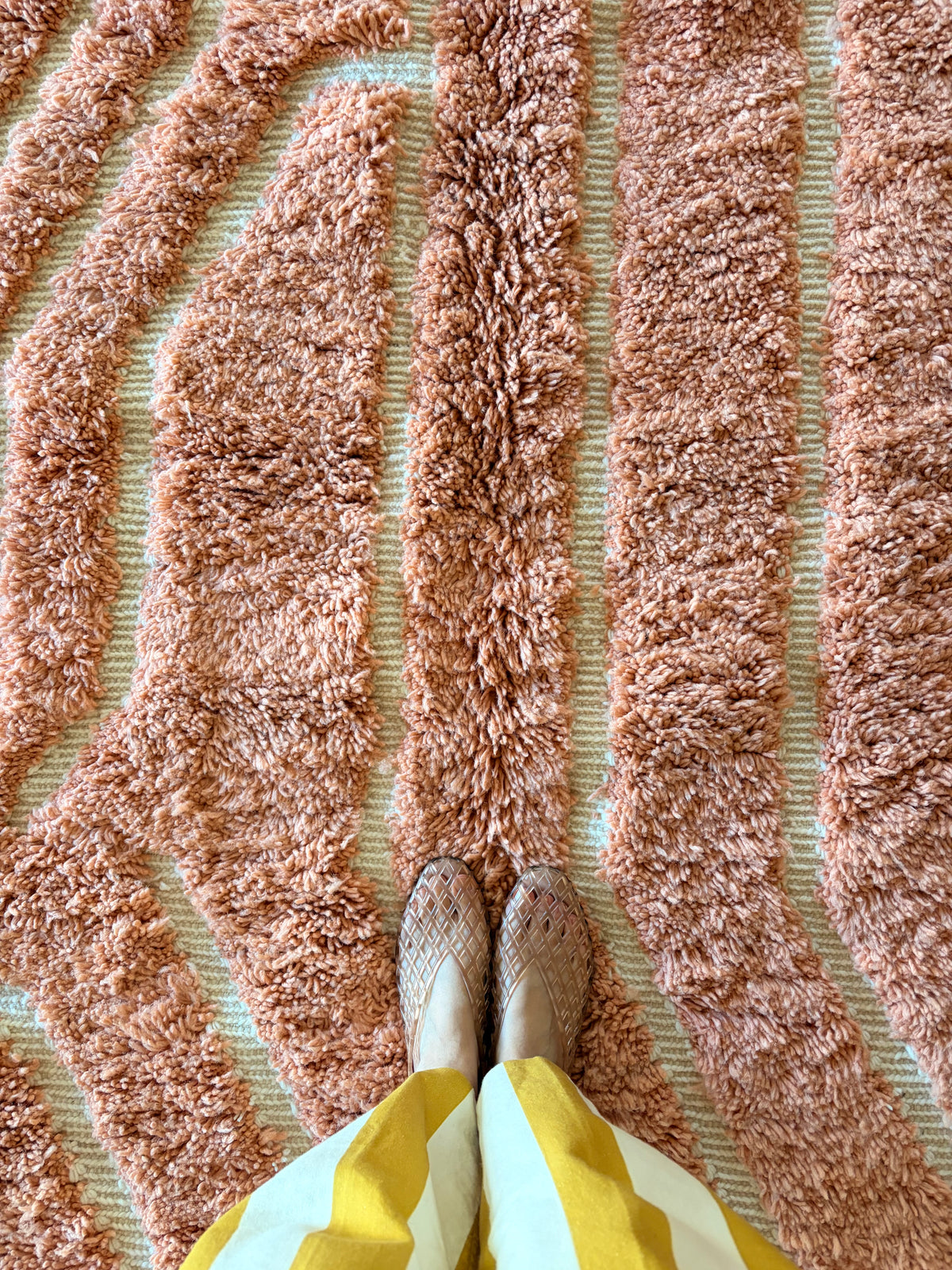 Tapis Beni Ouarain coloré (1287) 310x202cm - The Mirror