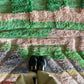 Tapis Beni Ouarain coloré (942) 240x155cm - Fae Garden