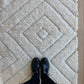 Beni Ouarain Moroccan White Rug (887) 283x192cm - Timeless