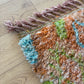 Beni Ouarain Moroccan Colorful Rug (852) 251x157cm - Pumpkin pie