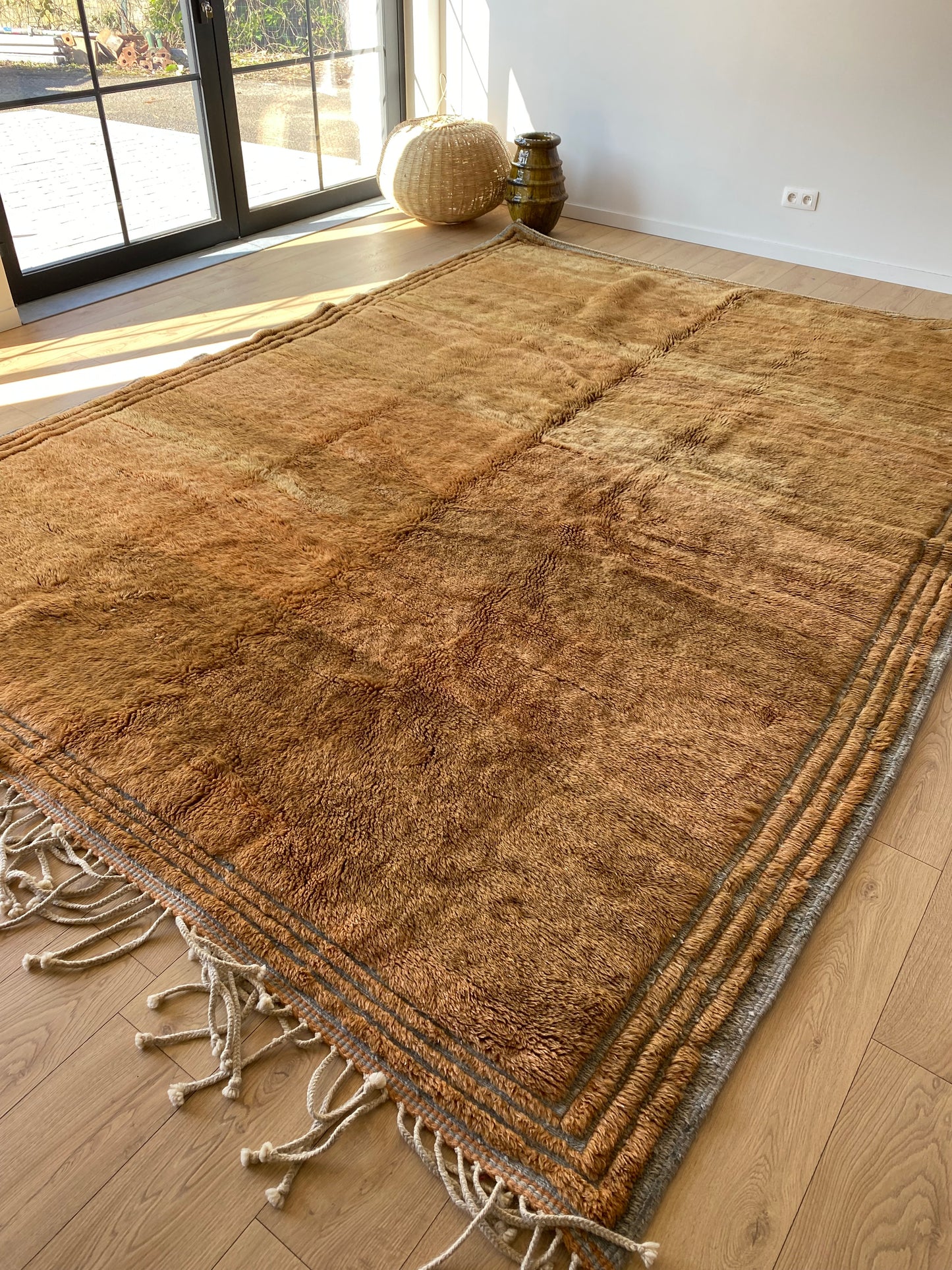 Tapis marocain Mrirt (830) 368x266cm - Burning