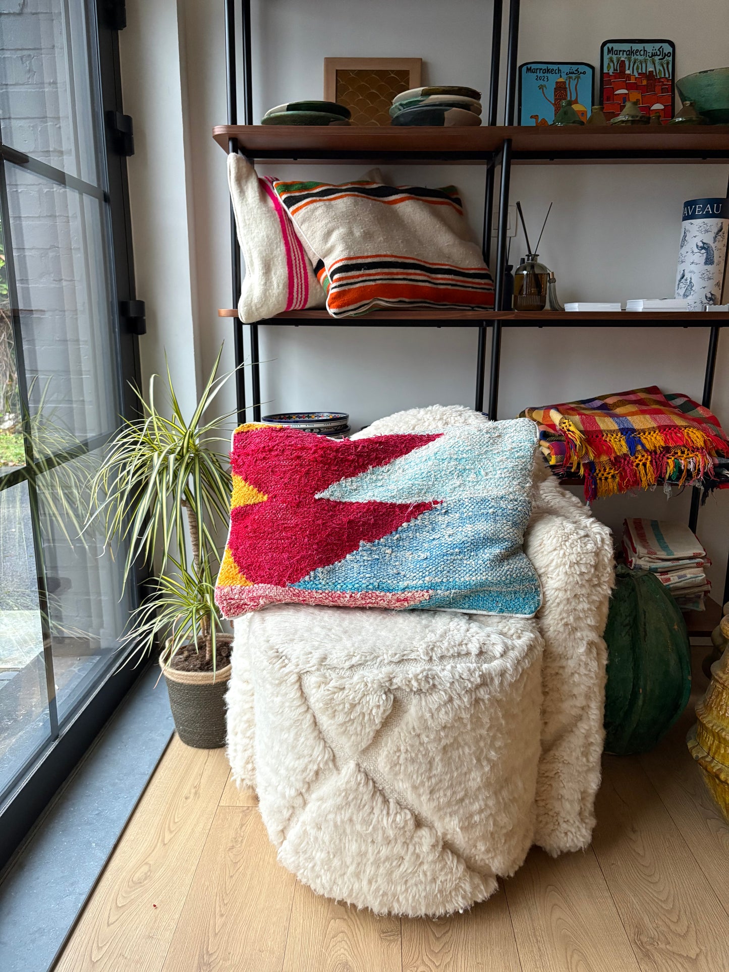 Moroccan Cotton Cushion - 60x40cm