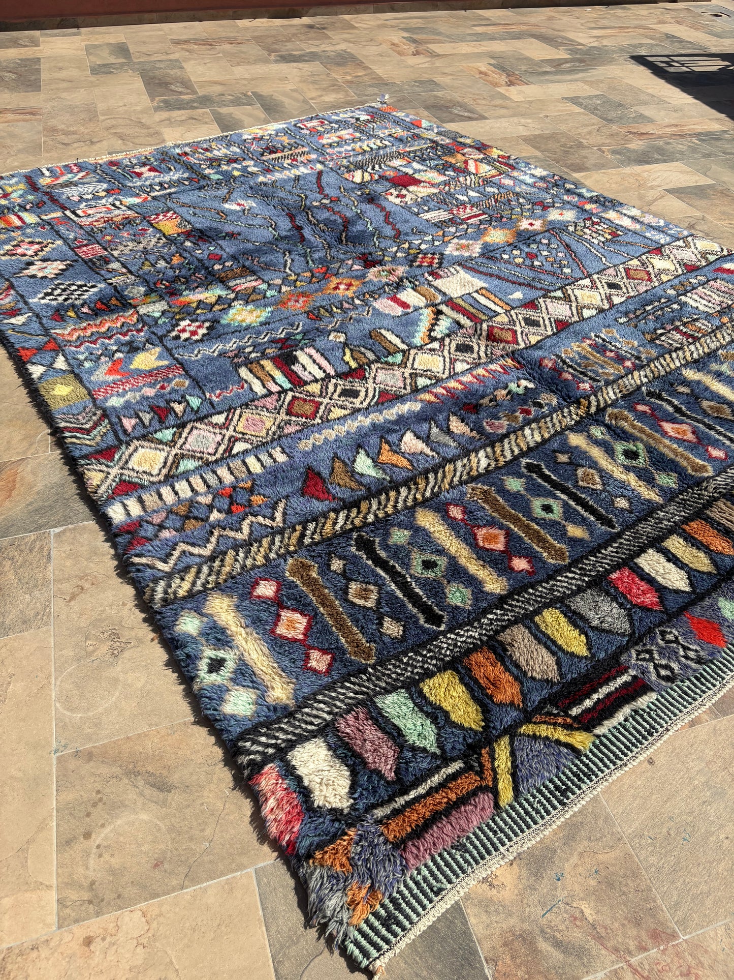 Mrirt Moroccan Rug (981) 353x255cm - The Bold Journey