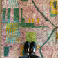 Beni Ouarain Moroccan Colorful Rug (927) 300x204cm - Ourika