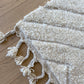 Beni Ouarain Moroccan White Rug (887) 283x192cm - Timeless