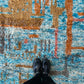 Beni Ouarain Moroccan Colorful Rug (847) 252x162cm - Madagascar
