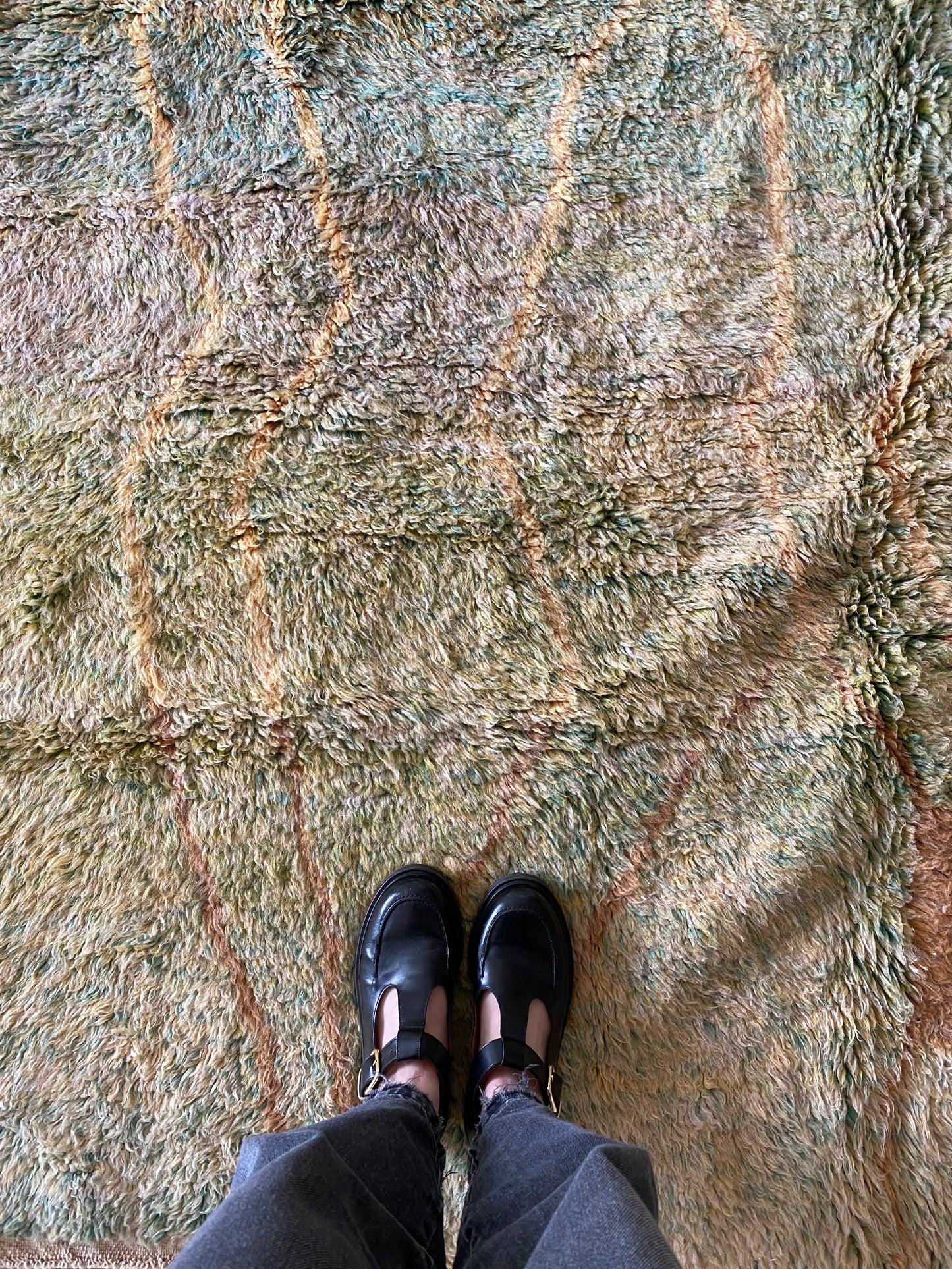 Tapis Beni Ouarain coloré (933) 290x204cm - The Glade