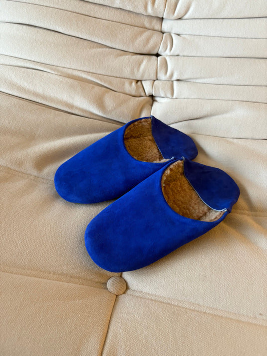 Babouches - Blue