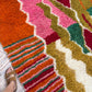 Beni Ouarain Moroccan Colorful Rug (965) 315x210cm - Olive green
