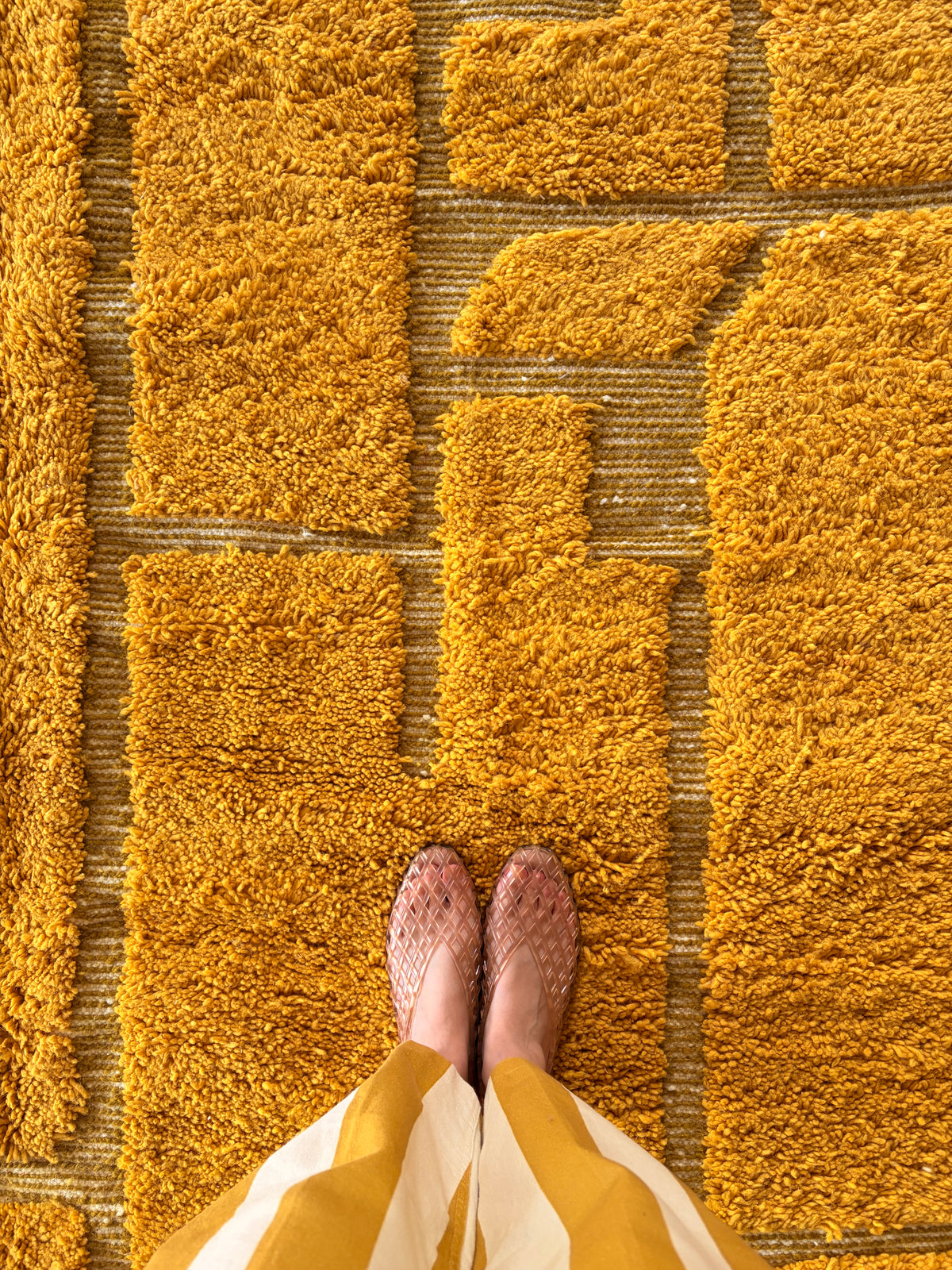 Beni Ouarain Moroccan Colorful Rug (1283) 310x209cm - Sunshine in the Garden