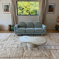 Beni Ouarain Moroccan White Rug (812) 394x290cm - Lapland