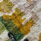 Beni Ouarain Moroccan Colorful Rug (932) 287x204cm - Edge of the woods