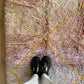 Beni Ouarain Moroccan Colorful Rug (895) 254x160cm - Lilac