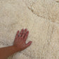 Beni Ouarain Moroccan Colorful Rug (962) 310x204cm - Snow on top