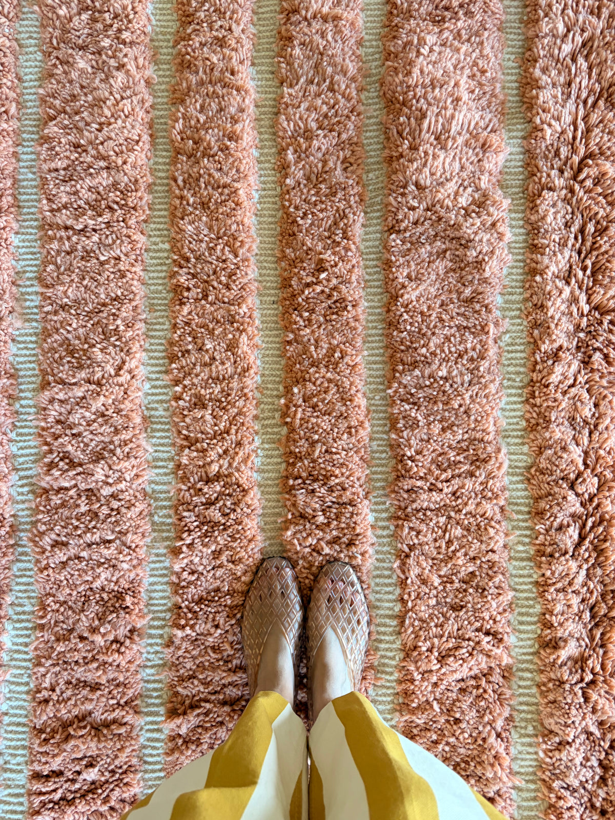 Tapis Beni Ouarain coloré (1287) 310x202cm - The Mirror
