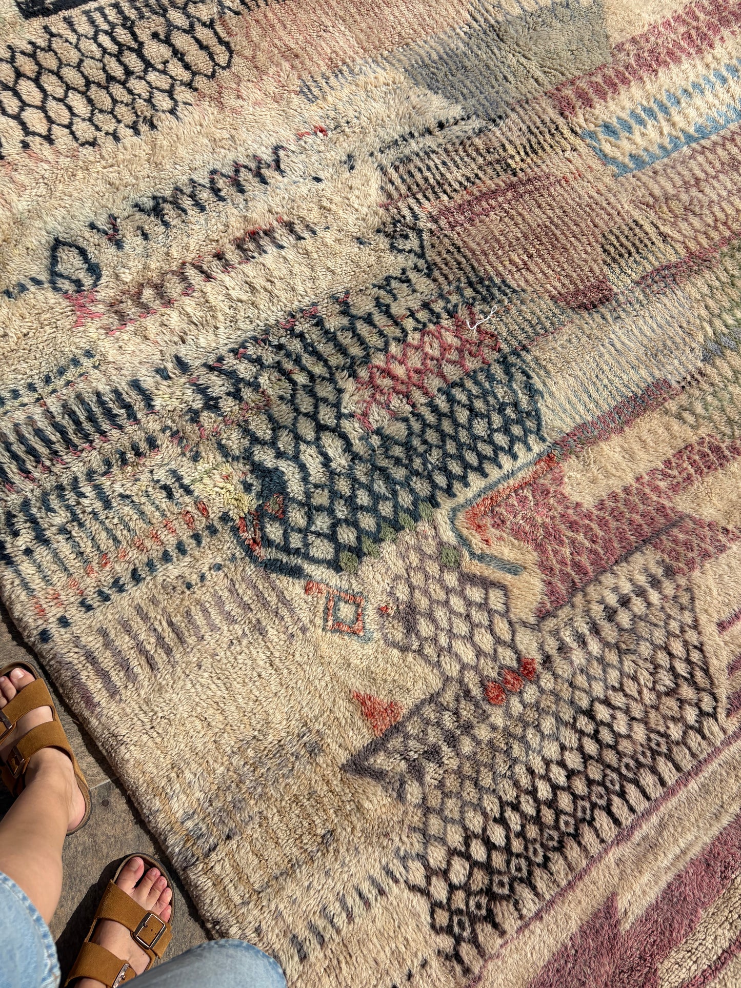 Mrirt Moroccan Rug (979) 426x314cm - New Bohemian