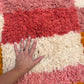 Beni Ouarain Moroccan Colorful Rug (971) 245x170 - Pink Swimming Pool