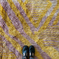 Beni Ouarain Moroccan Colorful Rug (930) 284x210cm - Skoura
