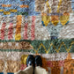 Tapis Beni Ouarain coloré (943) 250x164cm - Sicily