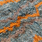 Beni Ouarain Moroccan Colorful Rug (931) 290x206cm - Deep in the ocean