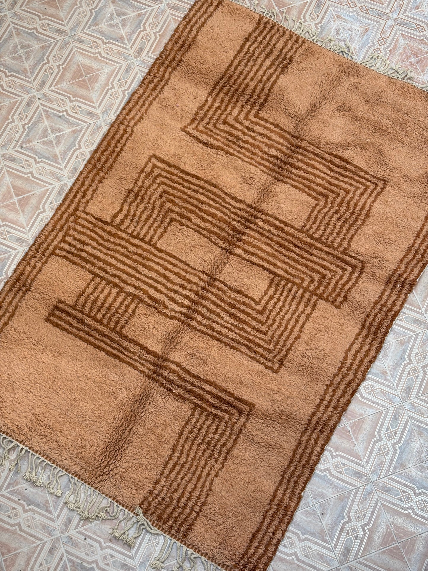 Beni Ouarain Moroccan Colorful Rug (963) 293x200cm - On the Way