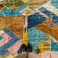 Tapis Beni Ouarain coloré (946) 307x190cm - Pop Art
